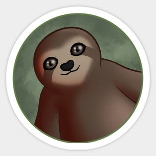 say hi sloth Sticker